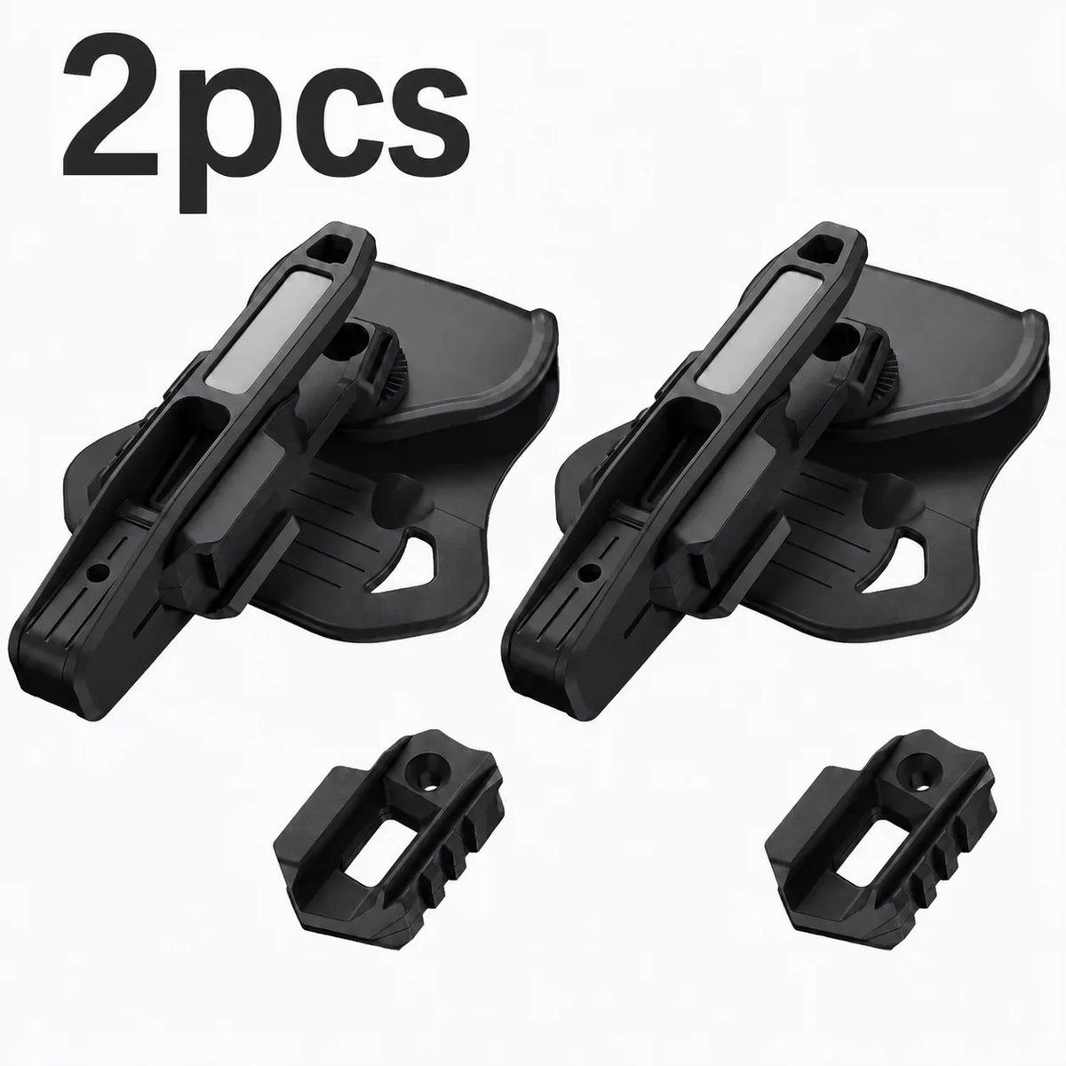 Pistol Nylon Belt Holster - Universal Fit for Double Stack 9mm Handguns, Airsoft and Outdoor Carry