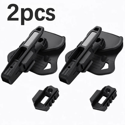 Pistol Nylon Belt Holster - Universal Fit for Double Stack 9mm Handguns, Airsoft and Outdoor Carry