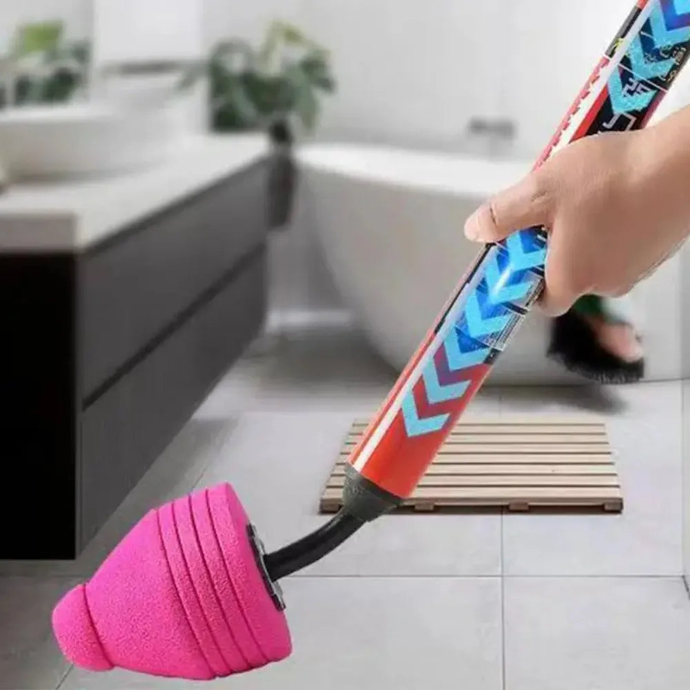 High2026 Edition Pressure Toilet Plunger Drain Clog Remover Device with Comfort-Grip Handle Unblocker for Sink and Toilet Spring