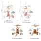 Crib Baby Mobile Wooden Nursery Newborn Sensory Toys