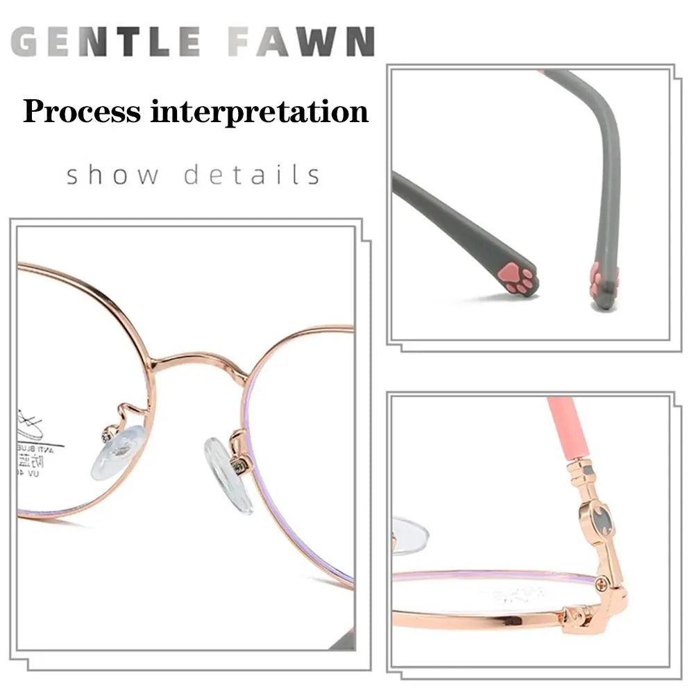 Anti Blue Light Glasses For Kids Timeless Metal Frame Eyewear Back To School 2026 Eye Protection