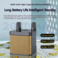Bluetooth2025 Edition Speaker Karaoke System Travel-Friendly Cordless 10W With 2 Microphones Outdoor Party Sound Fall