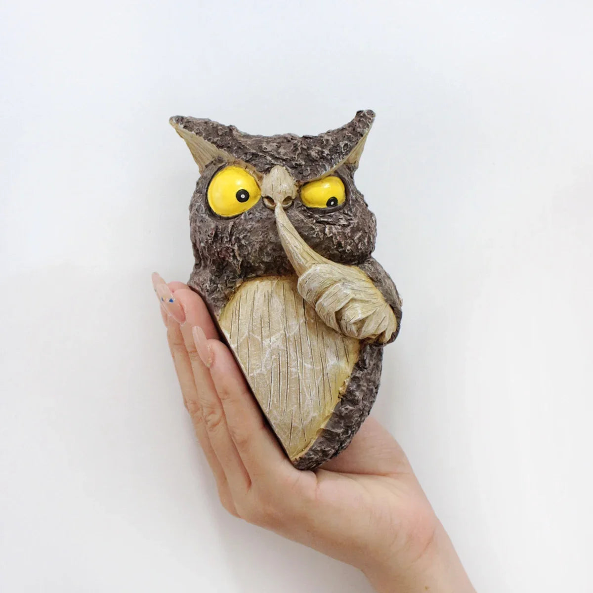Tree Owl Hanging Ornament Resin Hide And Seek Owl Garden Decor For Yard And Patio Fall 2026 Trend Gift