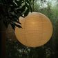 Pendant Japandi Lamp Wabi Sabi Rice Paper Round LED Dimmable