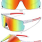 UV400 polycarbonate lenses, cycling, running, fishing – Light unisex sports sunglasses