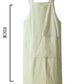 Apron Cotton Linen Minimalist Japanese Korean Kitchen And Florist Apron Fall 2025 Breathable Sturdy