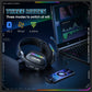 Cordless Gaming Headset Tri Mode Bluetooth Wired Immersive