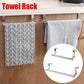 Stainless Steel Towel Rack Organizer - 3PCS Household Organizers for Bathroom & Kitchen, Wall Mounted