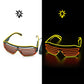 Glasses Glowing LED Luminous Neon Sunglasses for Christmas Party Prop