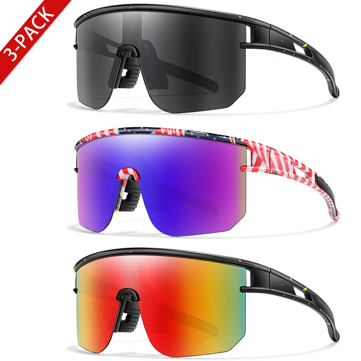 Kids2026 Edition Cycling Sunglasses UV400 Sport Eyewear for Outdoor Play Back to School