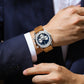 Quartz2025 Edition Watch Leather Chronograph Military Style