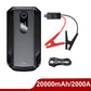 Jump Car Starter 1000A Emergency Booster Power Bank 12V Road Trip Ready For Emergencies