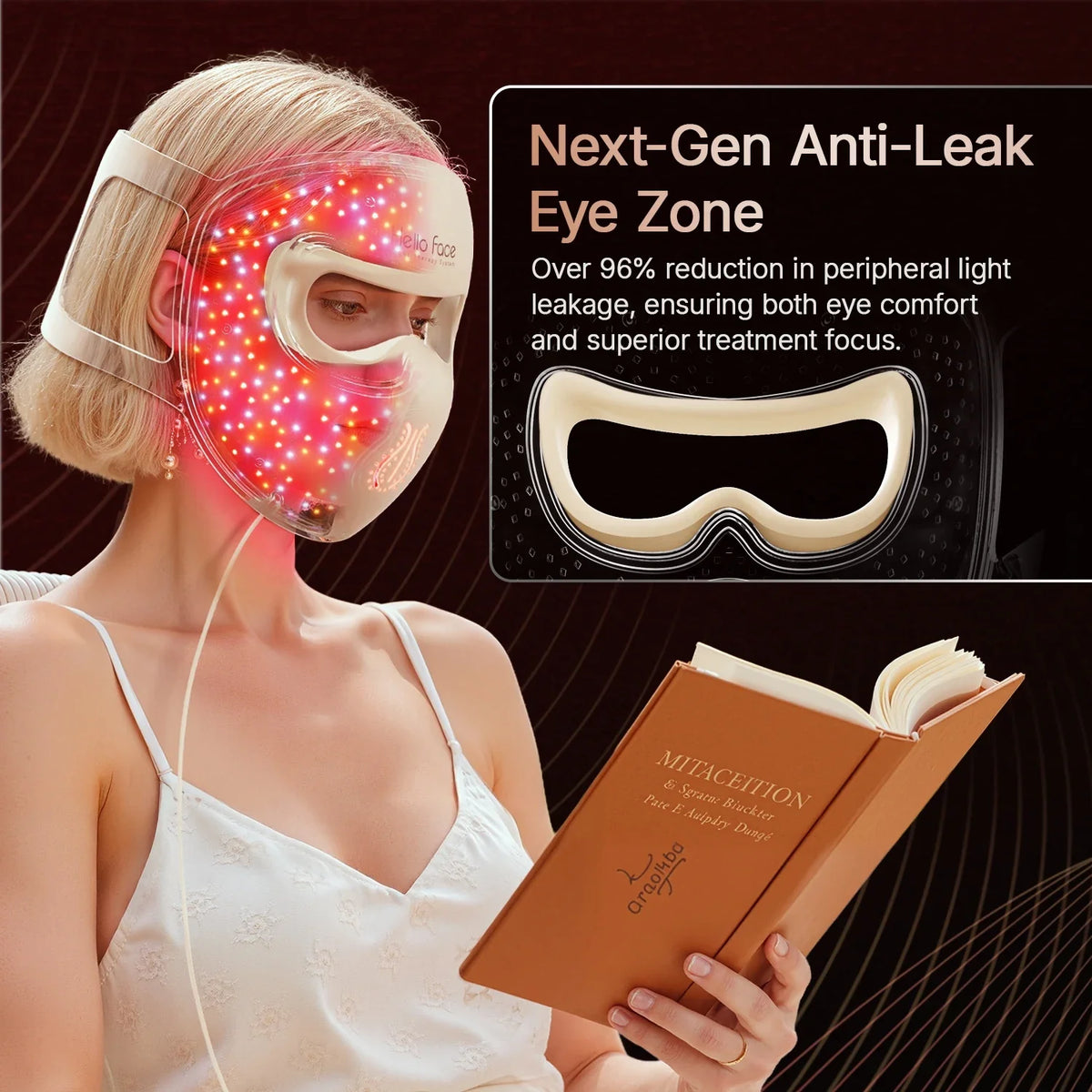LED Light Therapy Mask 4D Facial Device Anti Aging And Acne Maintenance Fall 2026 Skincare Trend
