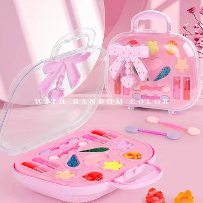 Kids2025 Edition Makeup Kit Princess Makeup Box Play Kit With Accessories Ideal Birthday Gift