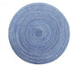 6pcs Round Woven Ramie Placemats - Anti-Slip Table Mats for Dining, Kitchen & Cafe Use