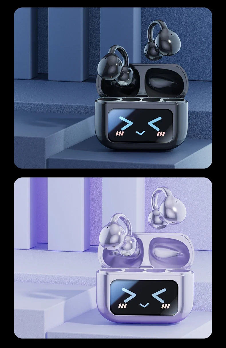 Cordless Translator Earbuds Touch Screen Case 144 Languages