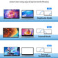 Travel-Friendly 15.6 Inch FHD IPS Monitor Dual Screen USB C