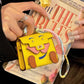 Free 1+1 Birkin Inspired Mini Hand Bag - Tiny PU Leather Bag Charm