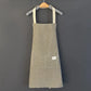 Kitchen Apron Linen Striped Hanging Neck Apron Japanese Style Cooking Gardening Fall 2025 Breathable Flexible