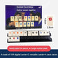 Travel-Friendly Mahjong Game Kit - Rummy Board Game for Adults & Family Gatherings, Great for Travel