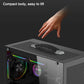 ITX Mini PC Case Transparent Side 240mm Water Cooling
