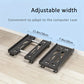PC Tower Stand Flexible Ventilated Base With Casters