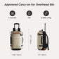 Backpack Travel 43L Smooth PU Wheels Rolling Luggage Backpack Winter Holiday Travel 2025 Large Capacity Organized