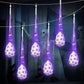 Lights Spider Hanging Egg Sacs - Glowing Halloween Decor 2025 Indoor Outdoor Spooky Party Accent