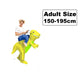Alien Halloween Inflatable Costume for Kids & Adults - Funny Cosplay Suit for Parties