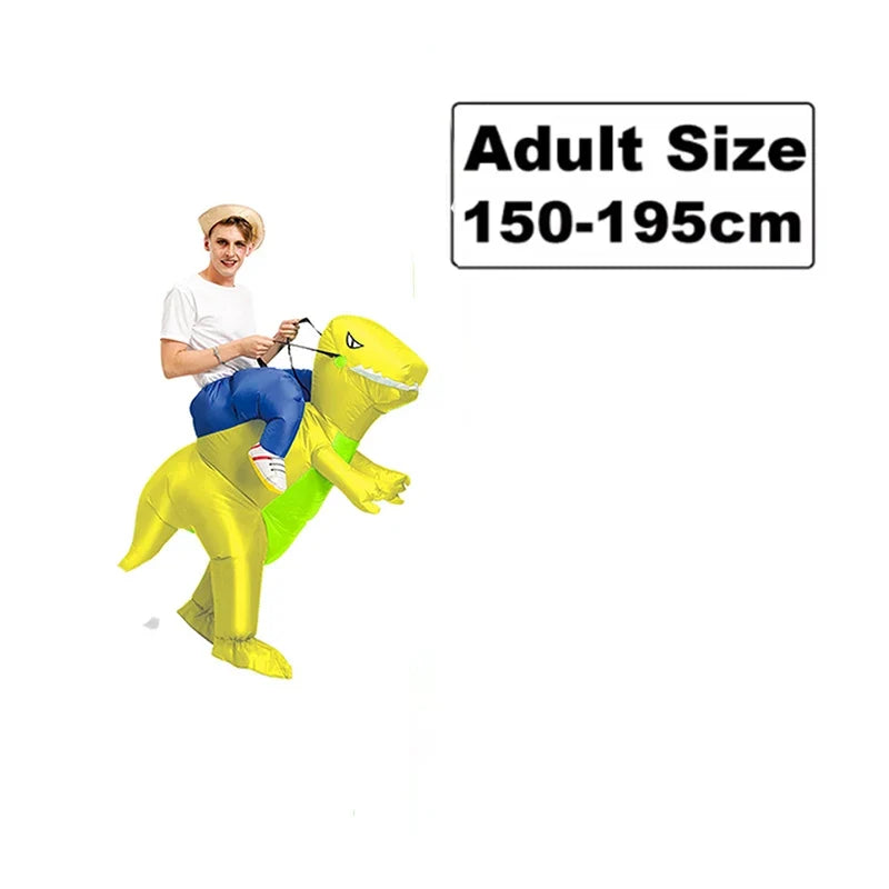 Alien Halloween Inflatable Costume for Kids & Adults - Funny Cosplay Suit for Parties