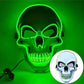 Skull LED Mask Full Face Glowing Terror Mask Halloween Fall 2025 Masquerade Party Costume Mask Breathable