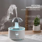 Rotating Umbrella Water Drop Humidifier with Night Lights, Essential Oil Aroma Diffuser for Household, Mute Spray, 300ML Capacity