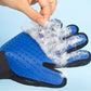 Silicone Pet Grooming Gloves for Cats & Dogs - Hair Removal, Bathing & Massage Device