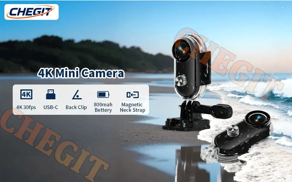 Camera Action Mini 4K 1080P Helmet And Bike Mount WiFi Full HD Sports Cam Summer 2026 Gear For Action Sports