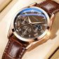 Watch Quartz Leather Strap Dress Casual Fall 2025 Business