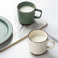 Coffee Ceramic Mug 250ml Vintage Striped Porcelain Mug With Handle Cozy Fall 2025 Dishwasher Microwave Safe Gift