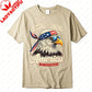 Plush Unisex Bald Eagle Graphic Tee - Short-Sleeve, Sturdy Cotton, For 250th Anniversary Independence Day Celebration