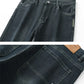 Men’s Stretchy Jeans - Wide Leg, Cotton, Business Casual
