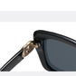 Frame Large Square Sunglasses Women Designer UV400 Travel Eyewear Outdoor Fashion