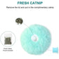 Interactive Cat Toy Ball - Plush Motor-Driven Catnip Training Squeak Sound Toy for Kittens