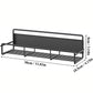 Magnetic Spice Rack Organizer - Household Organizers for Kitchen, Metal Fridge Shelf, 2-Piece Kit