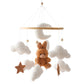 Crib Baby Mobile Wooden Nursery Newborn Sensory Toys