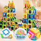 Creative Magnetic Building Blocks Kit - Large & Mini DIY Toys for Kids Aged 7-12, Fun Educational Construction Gift in Mixed Colors