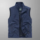 Water-Resistant Multi-Use Mens Vest - Sleeveless Polyester
