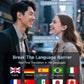 AI2025 Edition Translation Earbuds Real Time Translator Travel