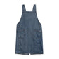 Apron Denim Washed Cotton Canvas Korean Dress Apron Fall 2025 Kitchen Garden Cooking Apron With Pockets
