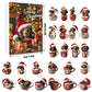 Day 24 Advent Calendar With Figure Ornaments