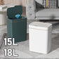 Smart Sensor Trash Can 15L 18L Touchless Quiet Water-Resistant