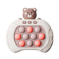 Push Speed Decompression Puzzle Game Console - Engaging Squeeze Toy for Teens and Adults, Develops Coordination and Problem-Solving Skills