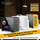 Mini ITX Case Glass Side 240mm Watercooling Travel-Friendly